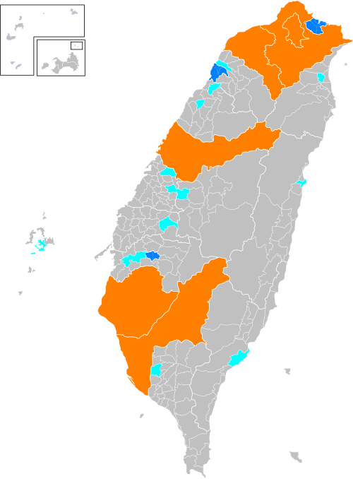 Cities in Taiwan